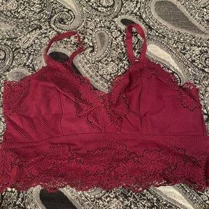 Maroon Bralette